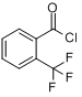 CAS:312-94-7_2-三氟甲基苯甲酰氯的分子结构