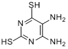 CAS:31295-41-7_2,4-二巯基-5,6-二氨基嘧啶的分子结构