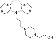 CAS:315-72-0_奥匹哌醇的分子结构