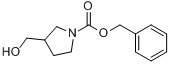 CAS:315718-05-9_3-Hydroxymethylpyrrolidine-1-carboxylicacidbenzylesterķӽṹ
