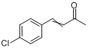 CAS:3160-40-5_4-氯苯亚甲基丙酮的分子结构
