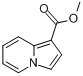 CAS:316375-85-6_中氮茚-1-甲酸甲酯的分子结构