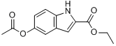 CAS:31720-89-5_Ethyl 5-Acetoxyindole-2-carboxylateķӽṹ
