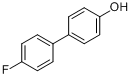 CAS:324-94-7_4-氟-4'-羟基联苯的分子结构