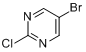 CAS:32779-36-5_5-溴-2-氯嘧啶的分子结构