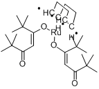 CAS:329735-79-7_Bis(2,2,6,6-tetramethyl-3,5-heptanedionato)(1,5-cyclooctadiene)ruthenium(IIķӽṹ