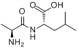 CAS:3303-34-2_L-丙氨酰-L-亮氨酸的分子结构