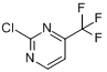 CAS:33034-67-2_2-氯-4-三氟甲基嘧啶的分子结构