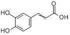 CAS:331-39-5_咖啡酸的分子结构