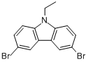 CAS:33255-13-9_3,6-二溴-9-乙基咔唑的分子结构