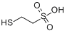 CAS:3375-50-6_2-巯基乙磺酸的分子结构