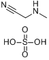 CAS:33986-15-1_甲氨基乙腈硫酸盐的分子结构
