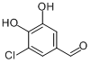 CAS:34098-18-5_3-氯-4,5-二羟基苯甲醛的分子结构