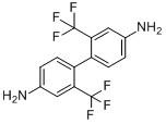 CAS:341-58-2_2,2'-二(三氟甲基)二氨基联苯的分子结构