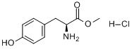 CAS:3417-91-2_L-酪氨酸甲酯盐酸盐的分子结构