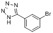 CAS:3440-99-1_5-(3-溴苯基)-1H-四氮唑的分子�Y��