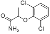 CAS:344411-67-2_2-(2,6-二氯苯氧基)丙酰胺的分子结构