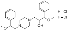 CAS:34758-84-4_盐酸齐培丙醇的分子结构