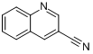 CAS:34846-64-5_3-氰基喹啉的分子结构