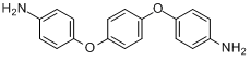 CAS:3491-12-1_1,4-双(4-氨基苯氧基)苯的分子结构