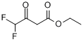 CAS:352-24-9_4,4-二氟乙酰乙酸乙酯的分子结构