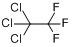 CAS:354-58-5_1,1,1-三氯-2,2,2-三氟乙烷的分子结构