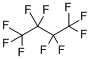 CAS:355-25-9_十氟丁烷的分子结构
