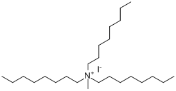 CAS:35675-86-6_甲基三辛基碘化铵的分子结构