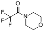 CAS:360-95-2_N-三氟乙酰基吗啉的分子结构