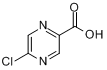 CAS:36070-80-1_5-氯吡嗪-2-羧酸的分子结构
