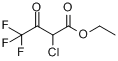 CAS:363-58-6_2-氯-4,4,4-三氟乙酰乙酸乙酯的分子结构