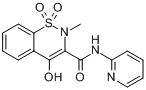 CAS:36322-90-4_吡罗昔康的分子结构