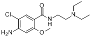 CAS:364-62-5_甲氧氯普胺的分子结构