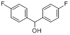 CAS:365-24-2_4,4'-二氟二苯甲醇的分子结构