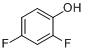 CAS:367-27-1_2,4-二氟苯酚的分子结构
