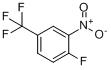 CAS:367-86-2_2-硝基-4-三氟甲基氟苯的分子结构