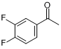 CAS:369-33-5_3',4'-二氟苯乙酮的分子结构