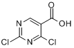 CAS:37131-89-8_2,4-二氯嘧啶-5-羧酸的分子结构