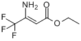 CAS:372-29-2_3-氨基-4,4,4-三氟巴豆酸乙酯的分子结构
