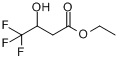 CAS:372-30-5_3-羟基-4,4,4-三氟丁酸乙酯的分子结构