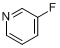 CAS:372-47-4_3-氟吡啶的分子结构