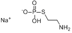 CAS:3724-89-8_半胱胺S-磷酸钠盐的分子结构