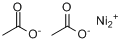 CAS:373-02-4_醋酸镍的分子结构