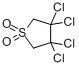 CAS:3737-41-5_3,3,4,4-四氯环丁砜的分子结构