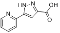CAS:374064-02-5_5-吡啶-2-基-1H-吡唑-3-羧酸的分子结构