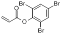 CAS:3741-77-3_2,4,6-三溴苯丙烯酸酯的分子结构