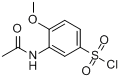 CAS:3746-67-6_3-乙酰氨基-4-甲氧基苯磺酰氯的分子结构