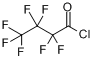 CAS:375-16-6_七氟丁酰氯的分子结构