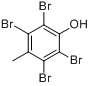 CAS:37721-75-8_2,3,5,6-四溴-4-甲基苯酚的分子结构