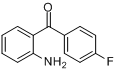 CAS:3800-06-4_2-氨基-4'-氟二苯甲酮的分子结构